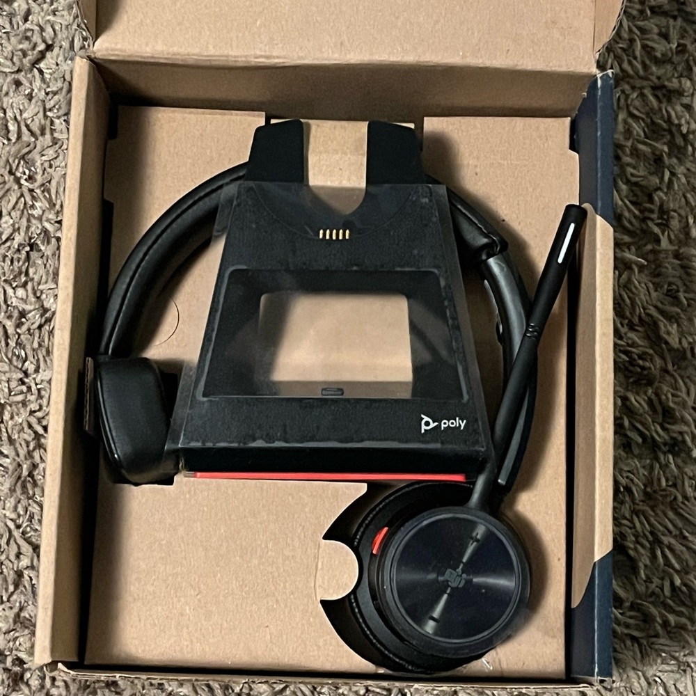 New In Box Poly Savi 7310-M Office Wireless Noise Canceling Headset - Picture 2 of 5